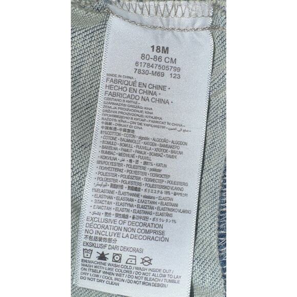 Levi’s Boys 18 Months Jacket Soft Knit Zip Up Fall Casual Everyday Basic - Picture 5 of 5